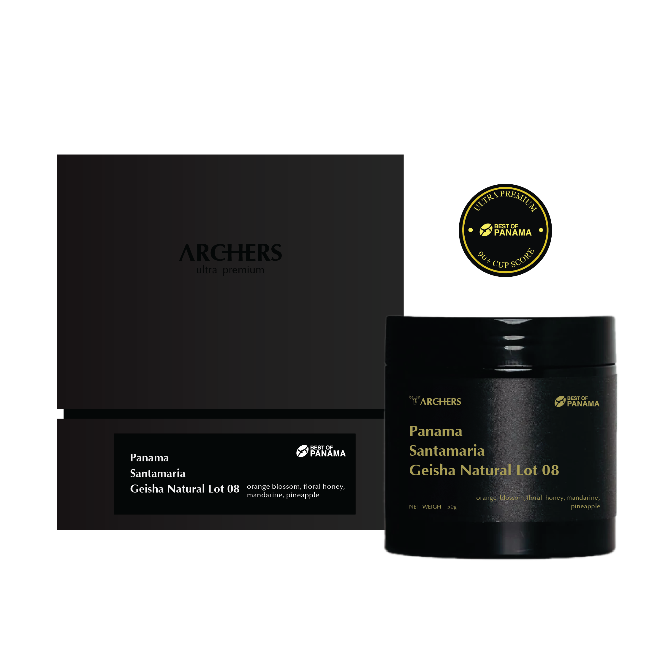 Best of Panama - Santamaria, Geisha Natural - 08 - Filter Roast