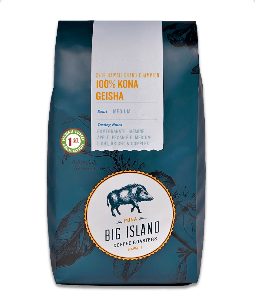 Kona Geisha - Hawaii Grand Champion packshot