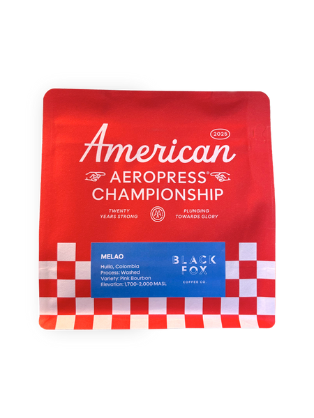 2025 Austin Aeropress Championship Coffee packshot