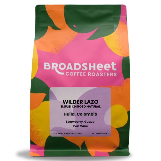 Colombia: Wilder Lazo Chiroso Natural packshot