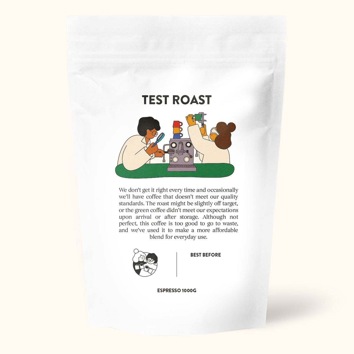 Test Roast packshot