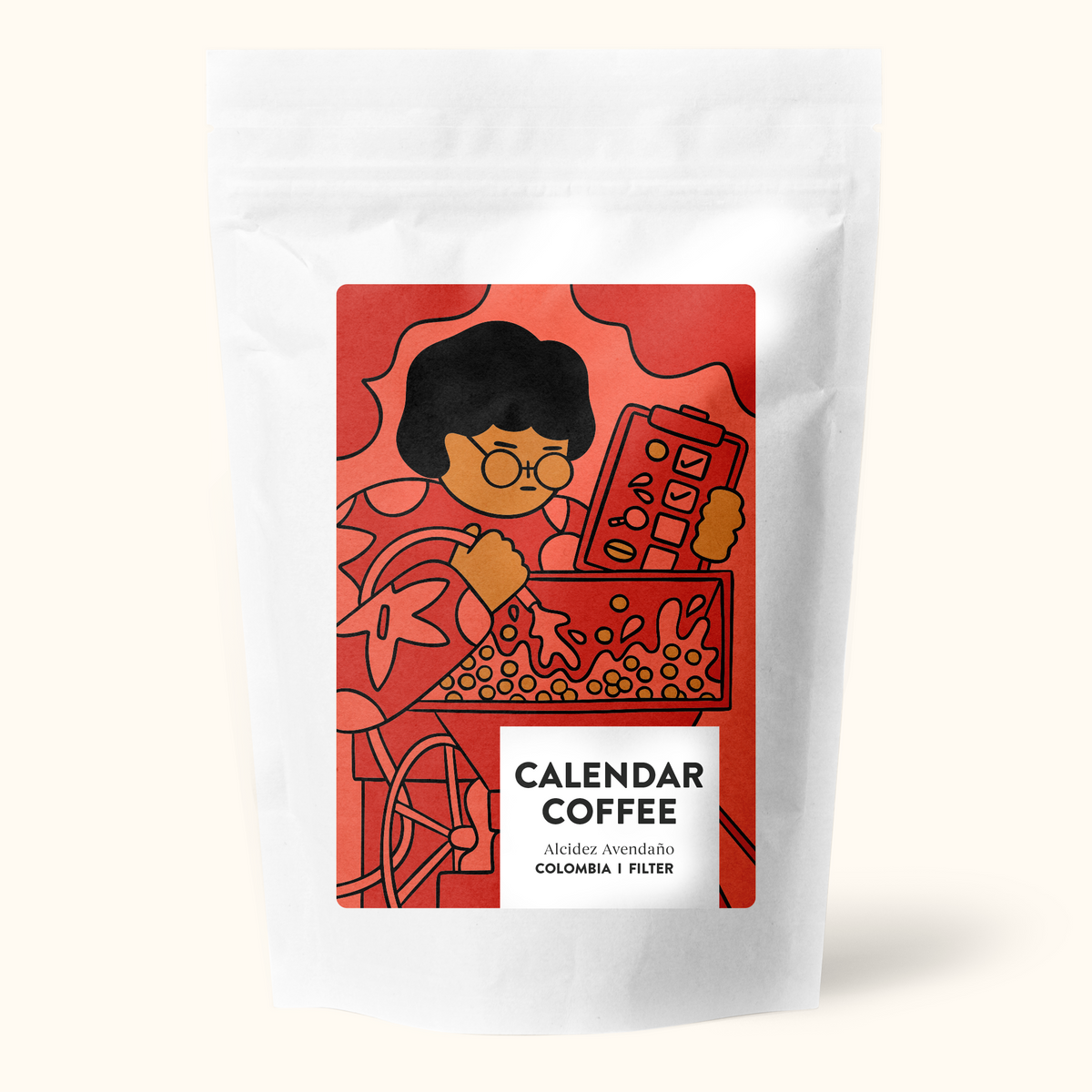 Alcidez Avendano | Colombia | Filter packshot