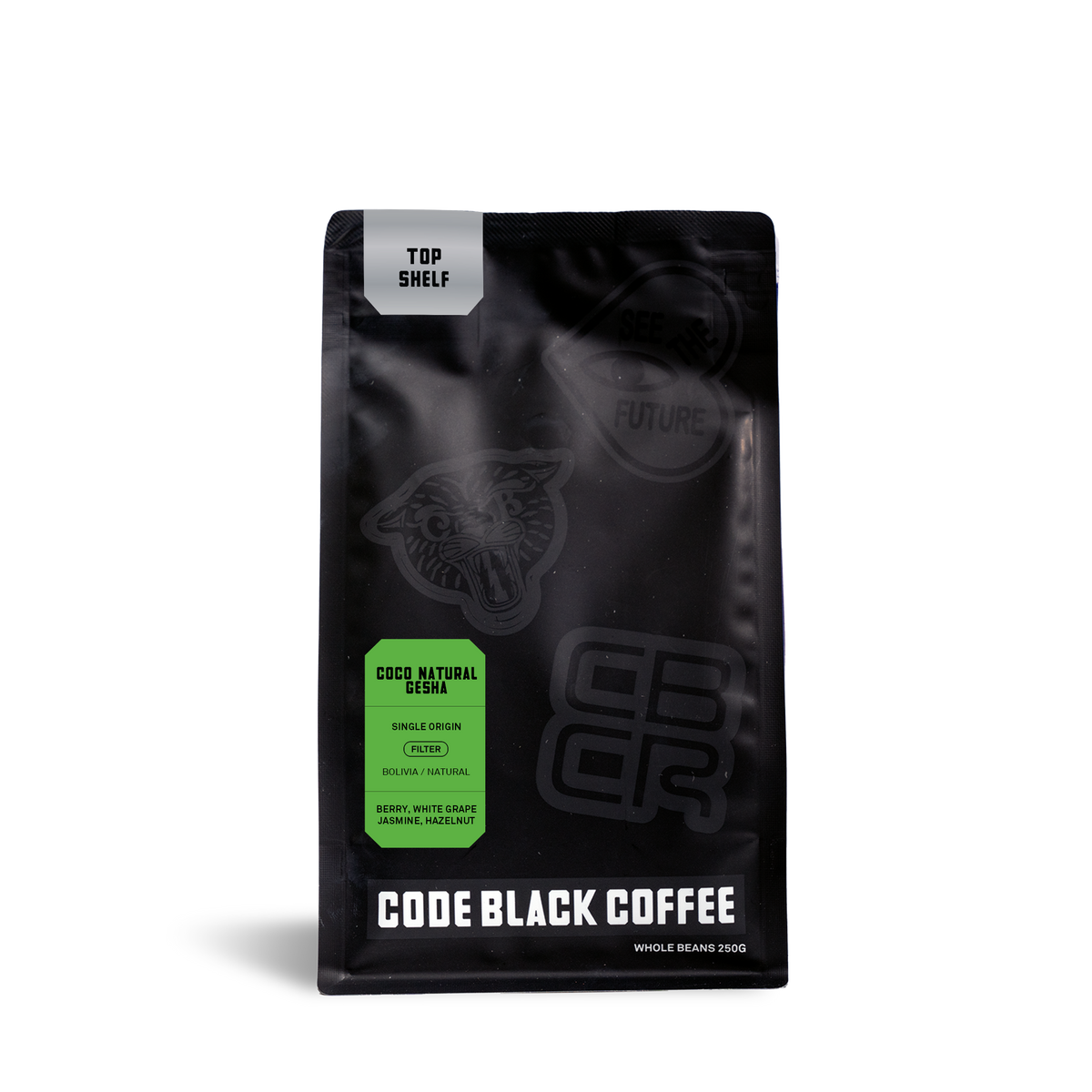 Bolivia Coco Natural Gesha Filter packshot