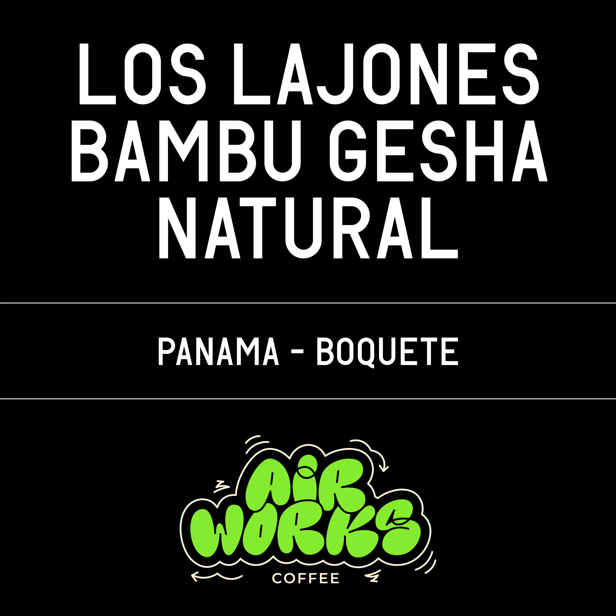 Los Lajones Bambu Gesha Natural packshot