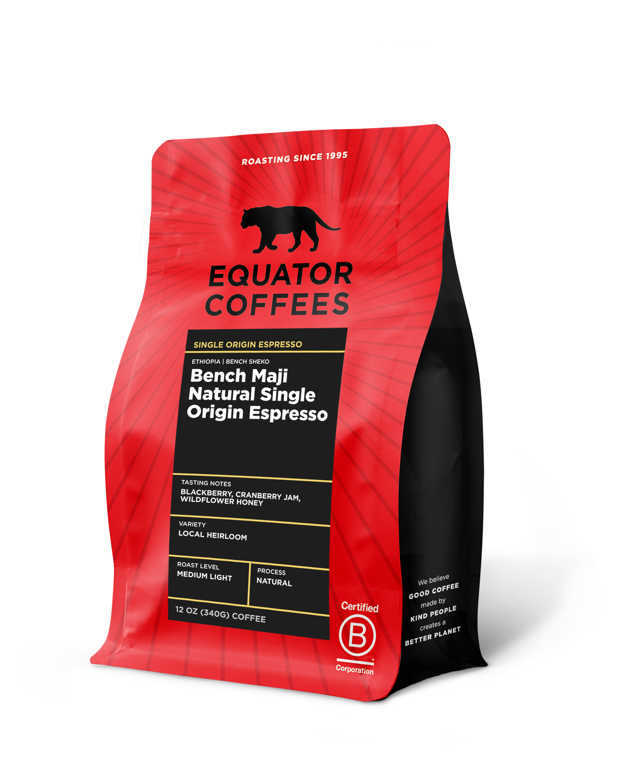 Ethiopia Bench Maji Natural Single Origin Espresso