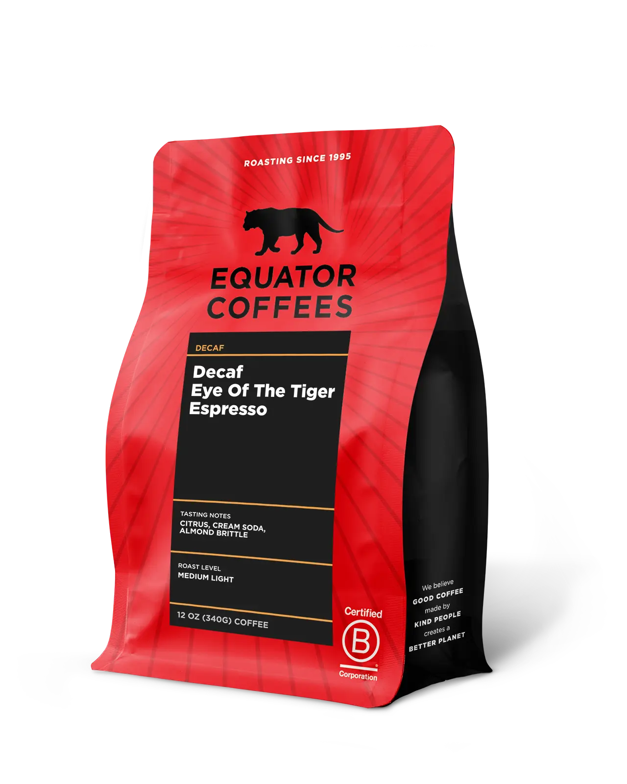 Decaf Eye of the Tiger Espresso