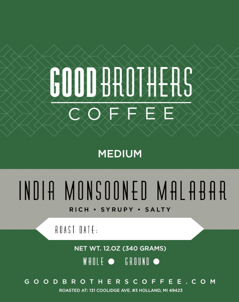 India Monsooned Malabar Roasted For Drip Or Espresso packshot