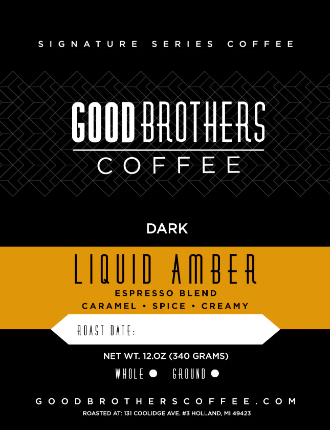 Good Brothers Liquid Amber Espresso Blend packshot