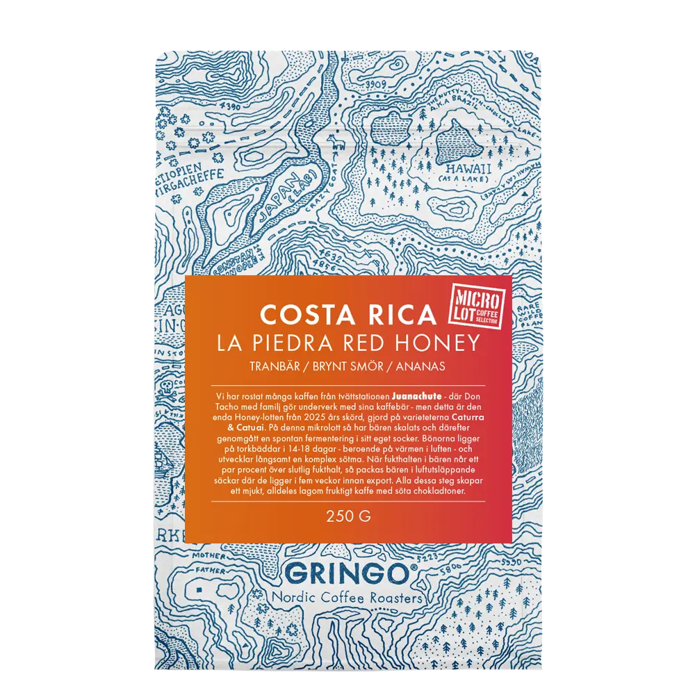Costa Rica La Piedra Red Honey packshot