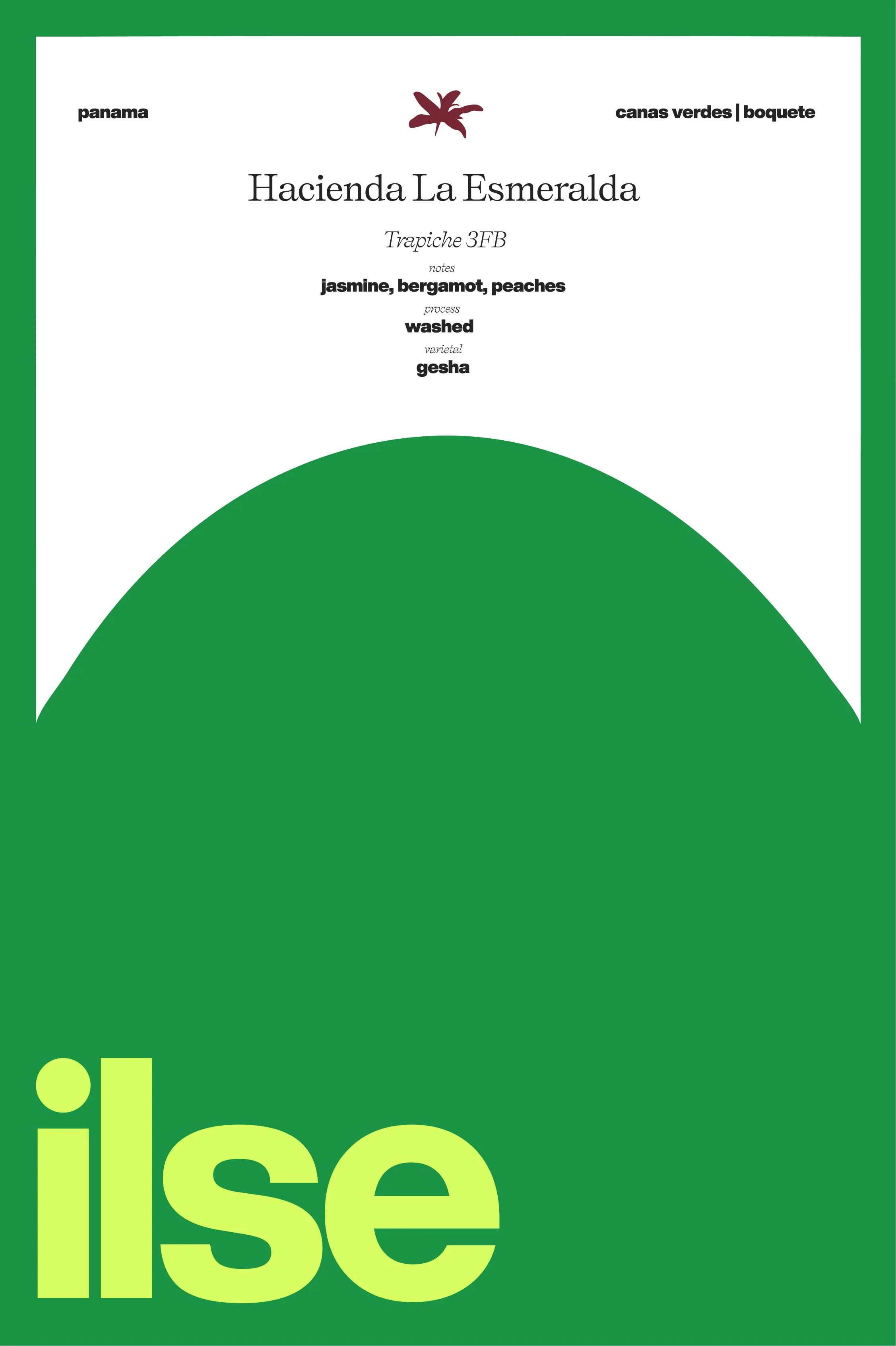 Panama | Hacienda La Esmeralda Trapiche 3FB packshot