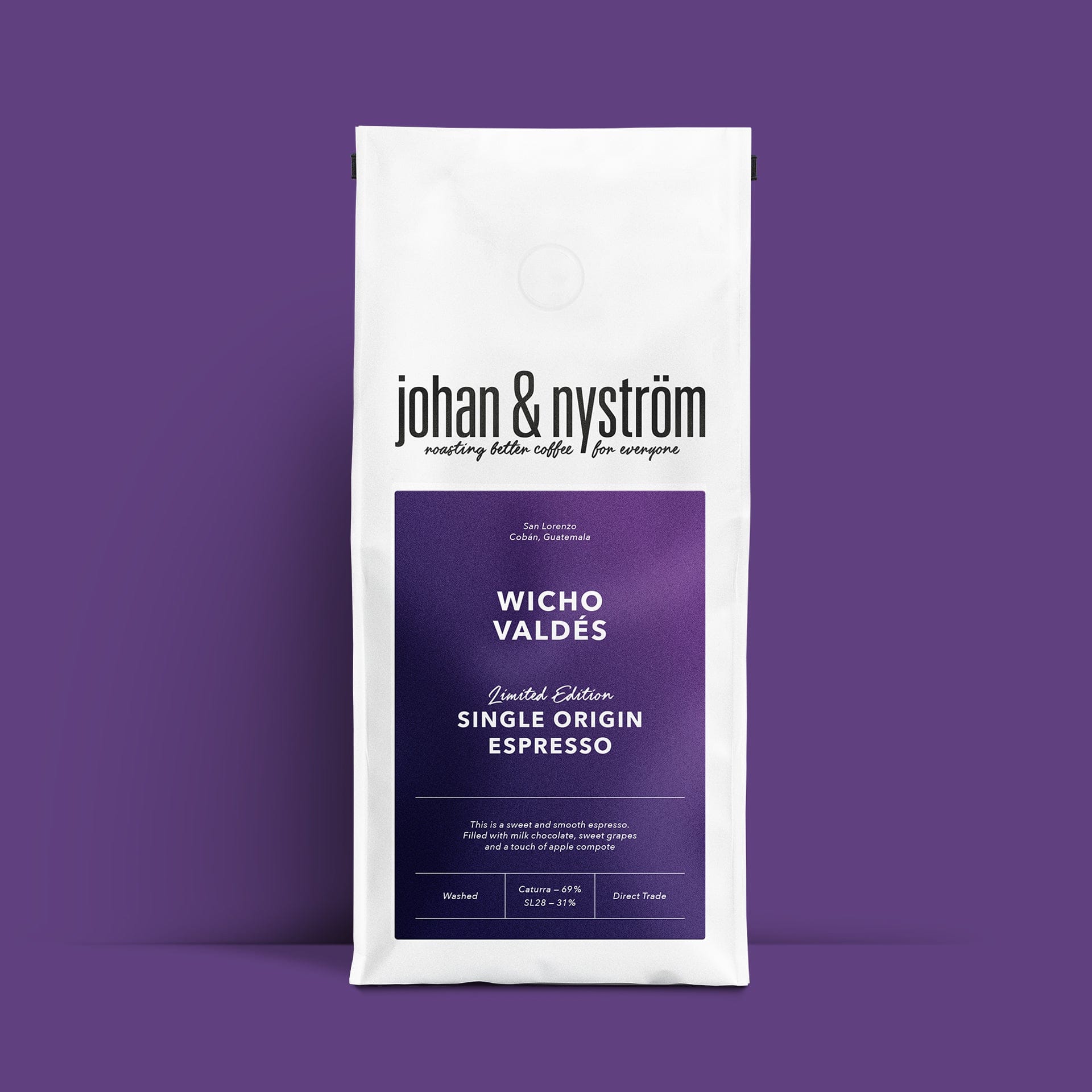 Wicho Valdés Espresso packshot