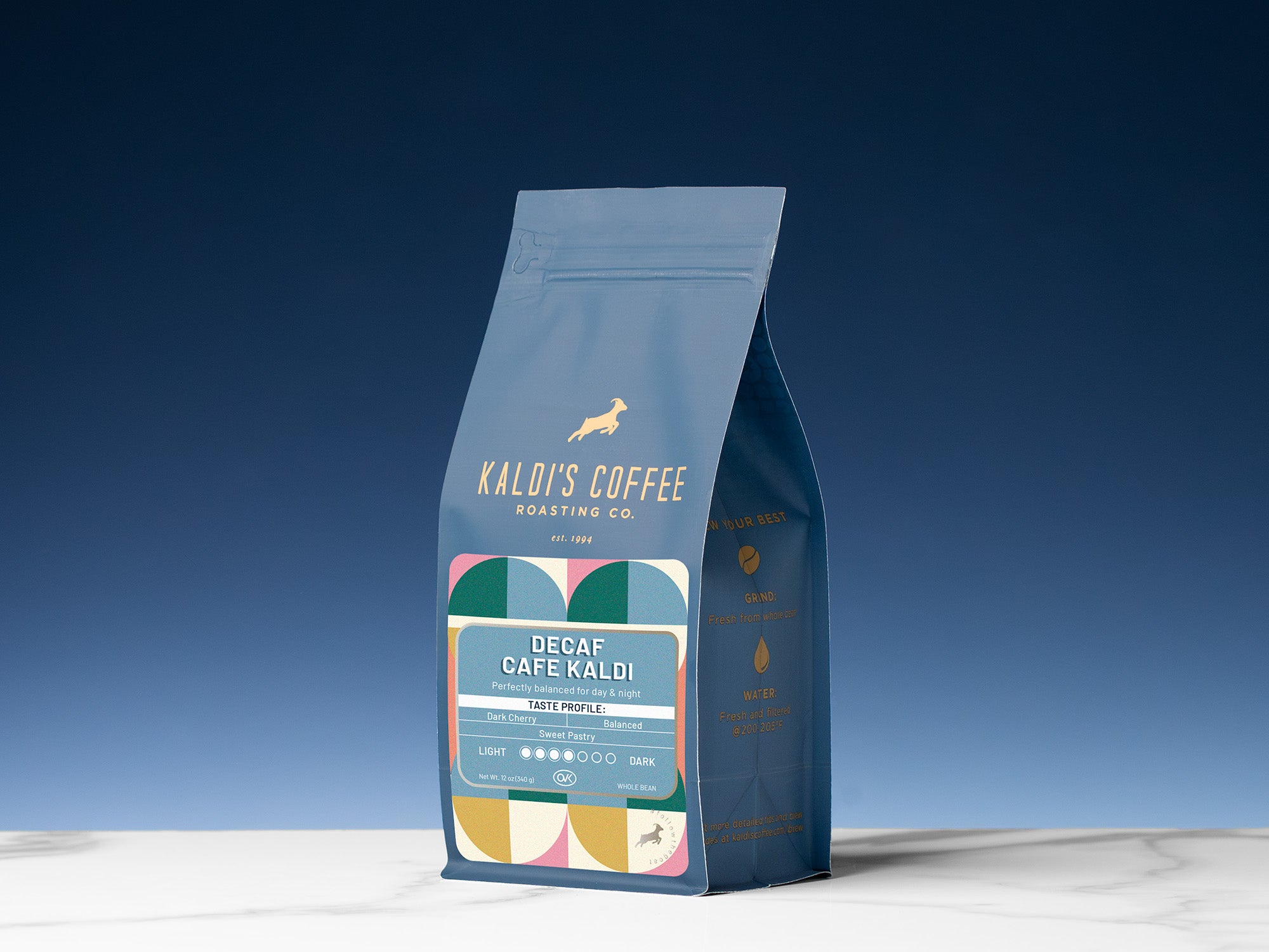 Decaf Cafe Kaldi packshot