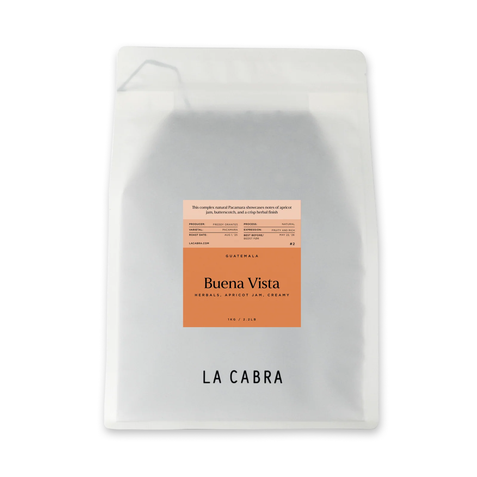 Buena Vista Pacamara packshot
