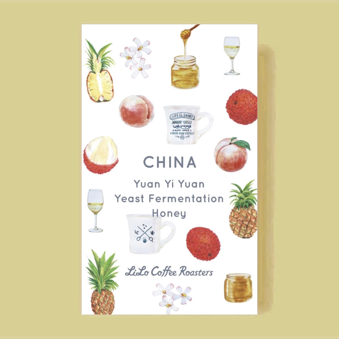 CHINA Yunnan YUAN YI YUAN Yeast Fermentation Honey packshot