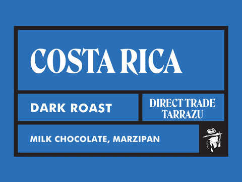 Costa Rica Tarrazu - Dark Roast packshot
