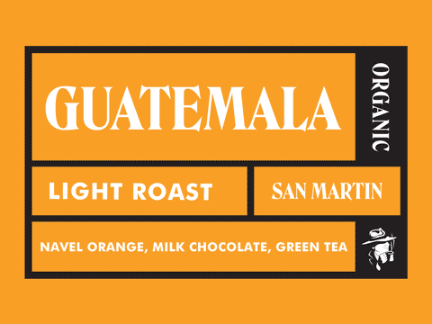Guatemala San Martin Organic Light Roast packshot