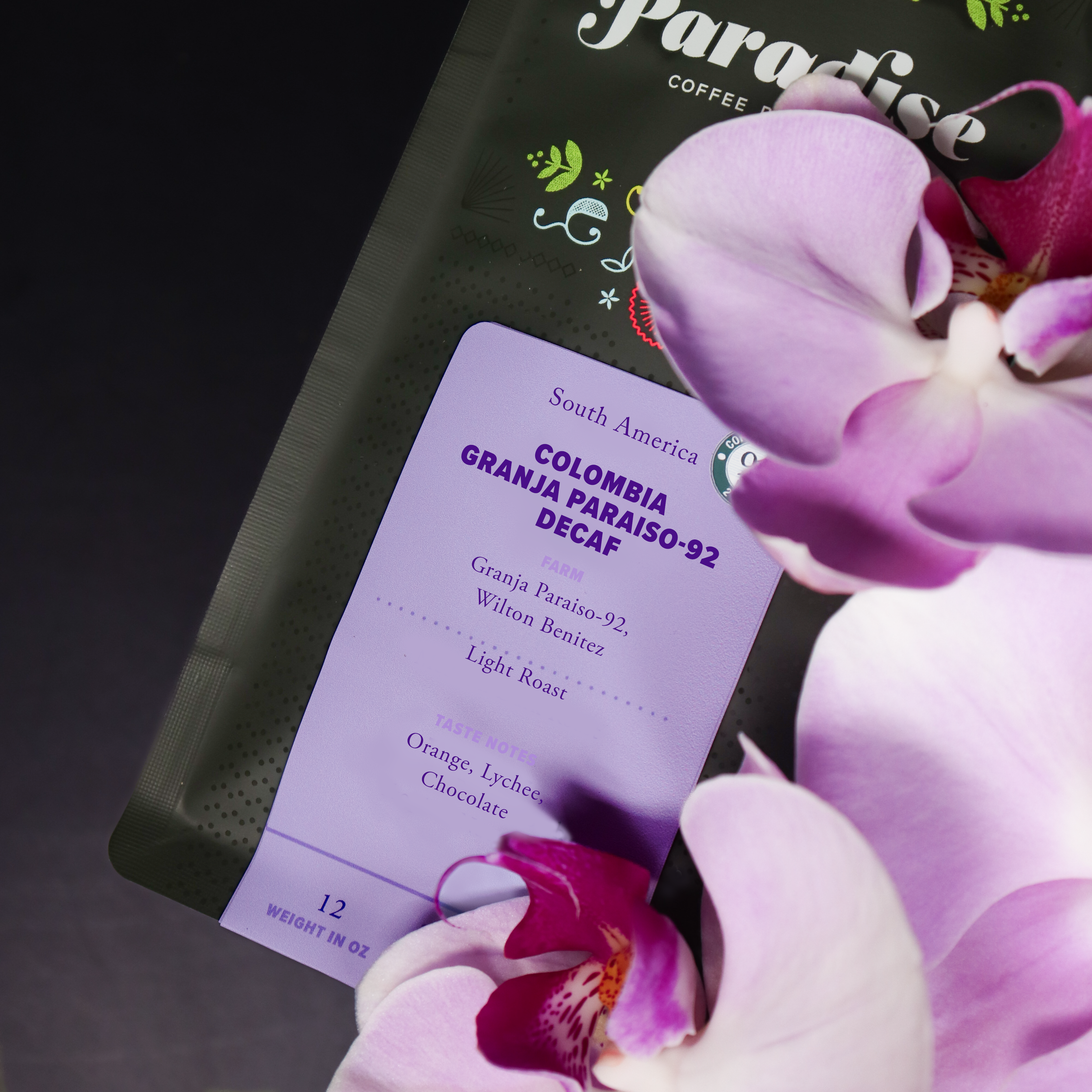 Colombia Granja Paraíso-92 Decaf packshot