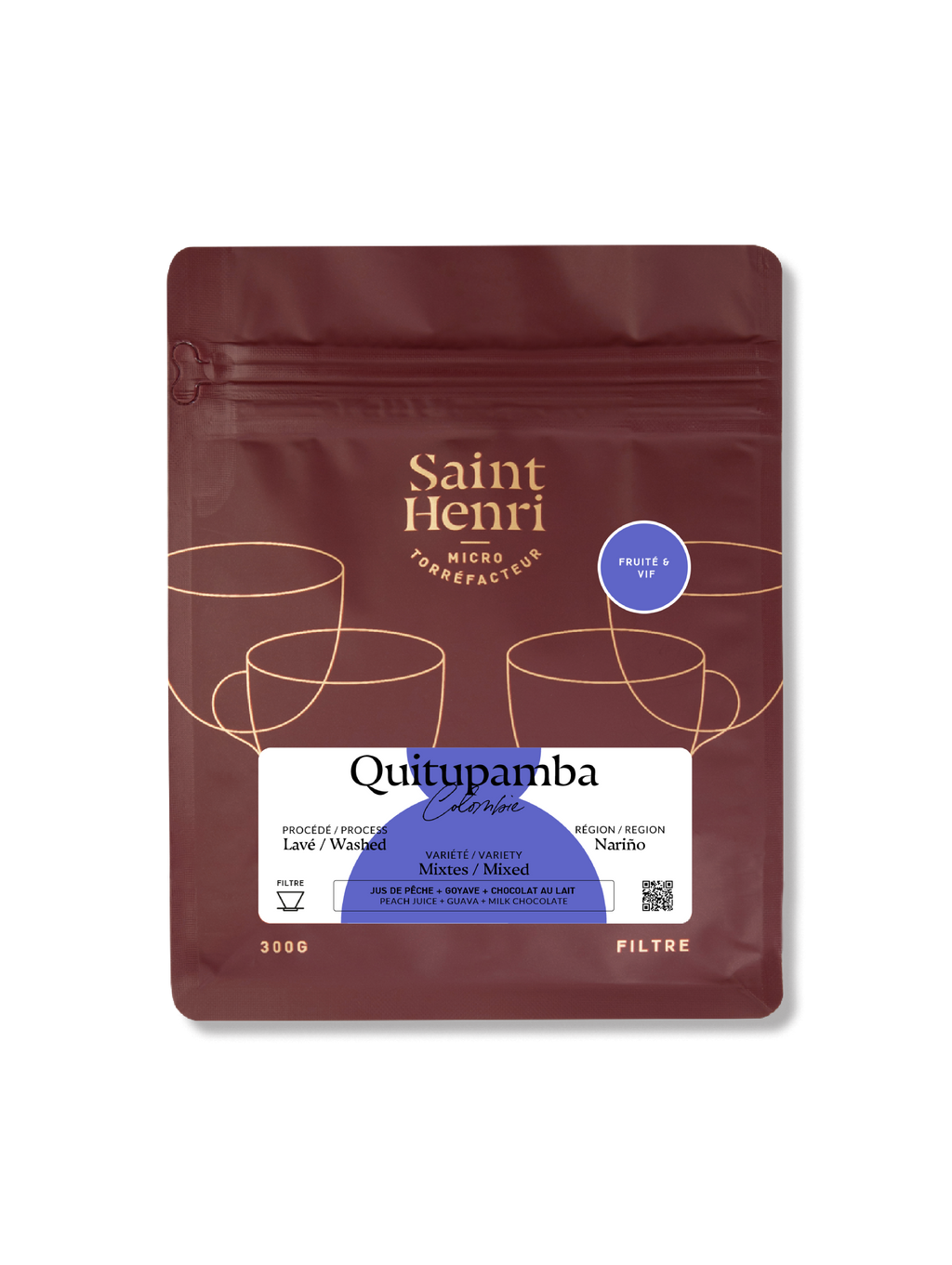 Quitupamba, Filter packshot