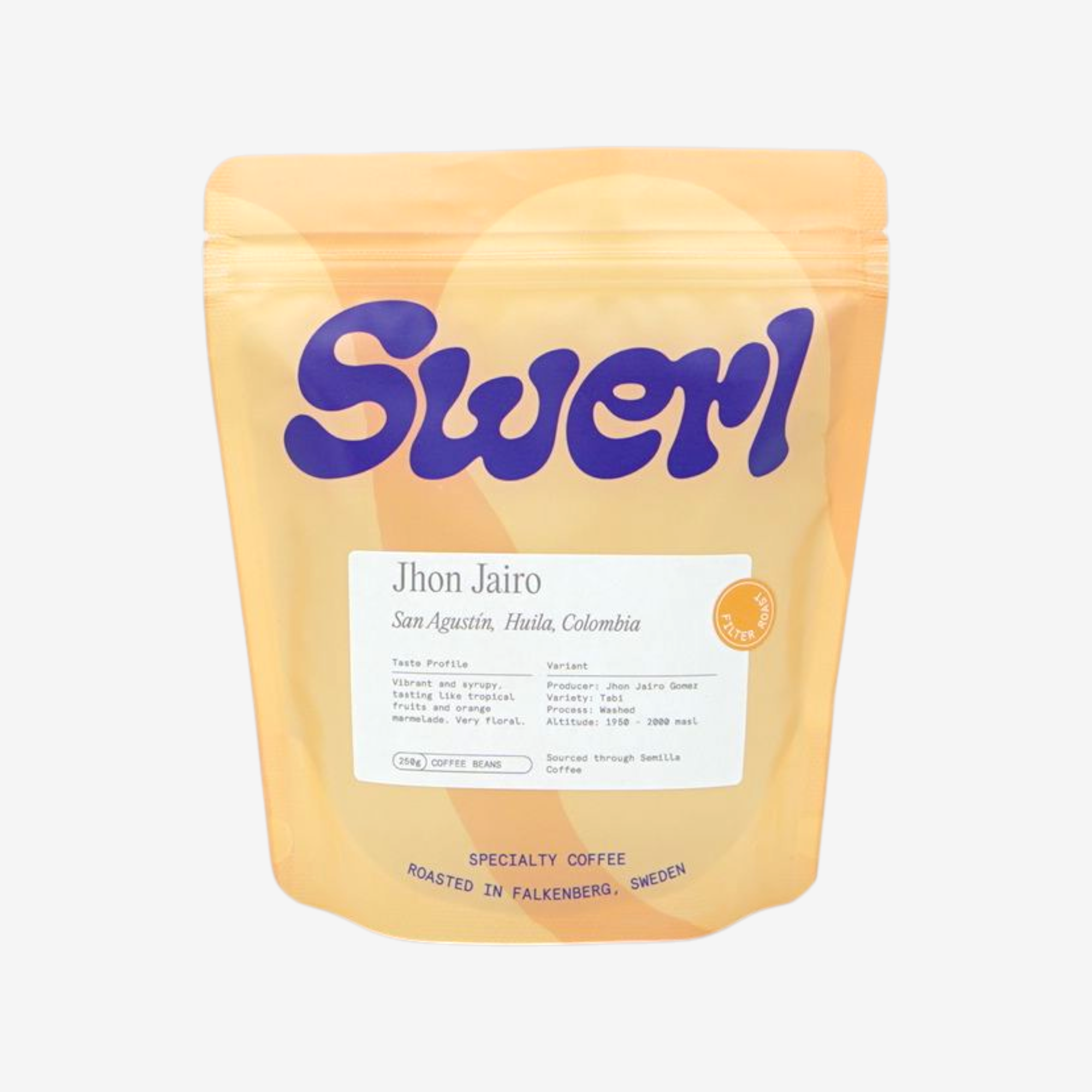 Jhon Jairo - Colombia - Filter packshot