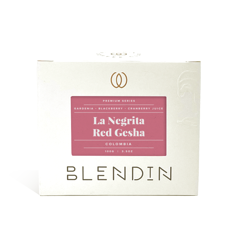 La Negrita Red Gesha packshot
