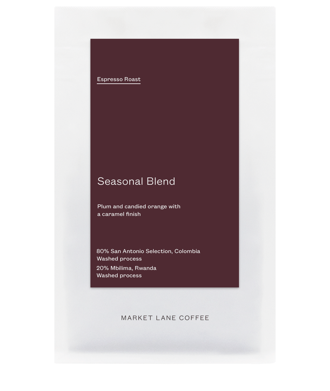 Seasonal Blend - Espresso packshot