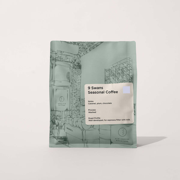 9 Swans Seasonal Coffee packshot