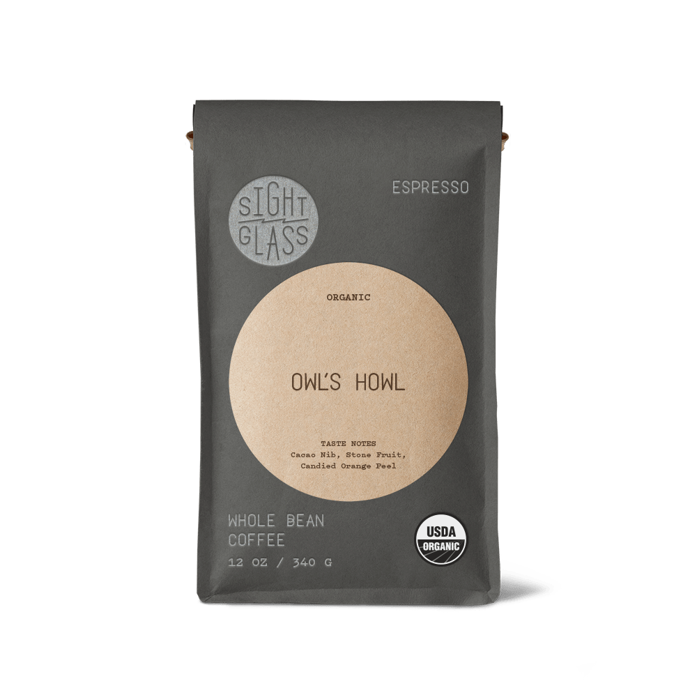 Owl's Howl Organic Espresso Blend packshot