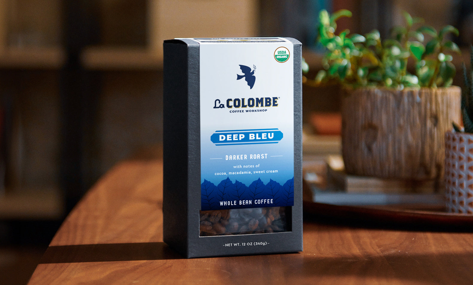 Deep Bleu - Organic packshot