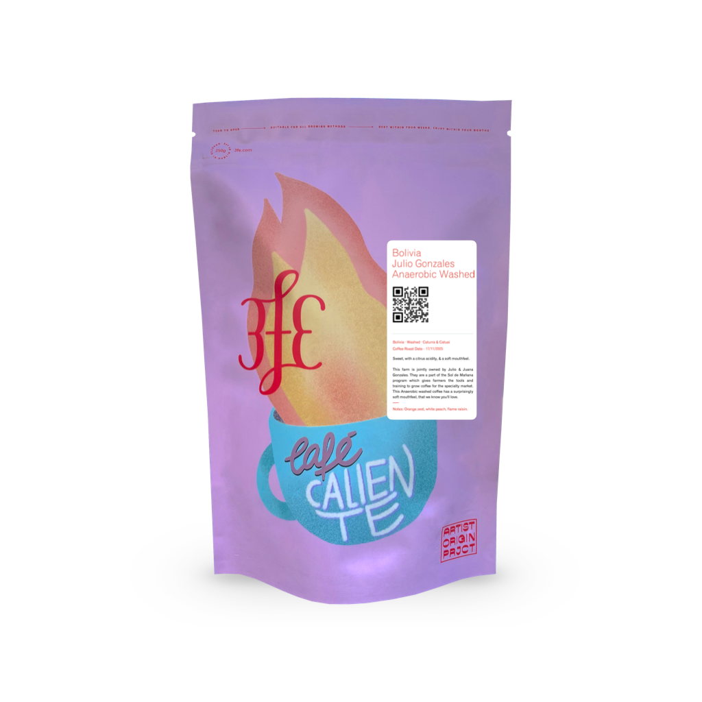 Bolivia - Julio Gonzales: Anaerobic Washed, Caturra & Catuai packshot