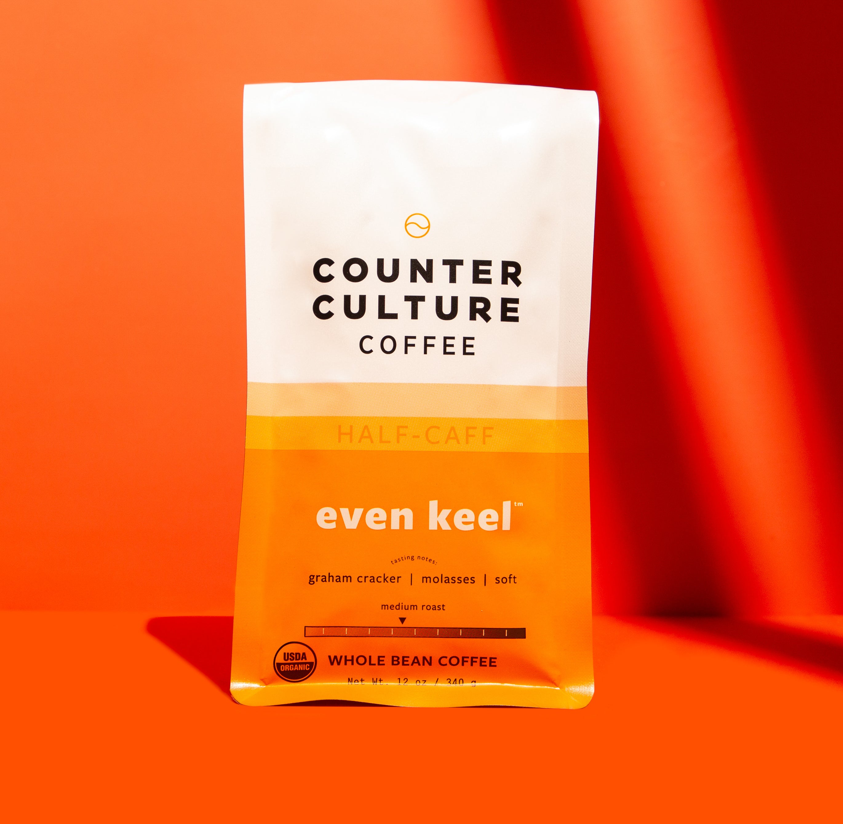 Even Keel Half-Caff packshot