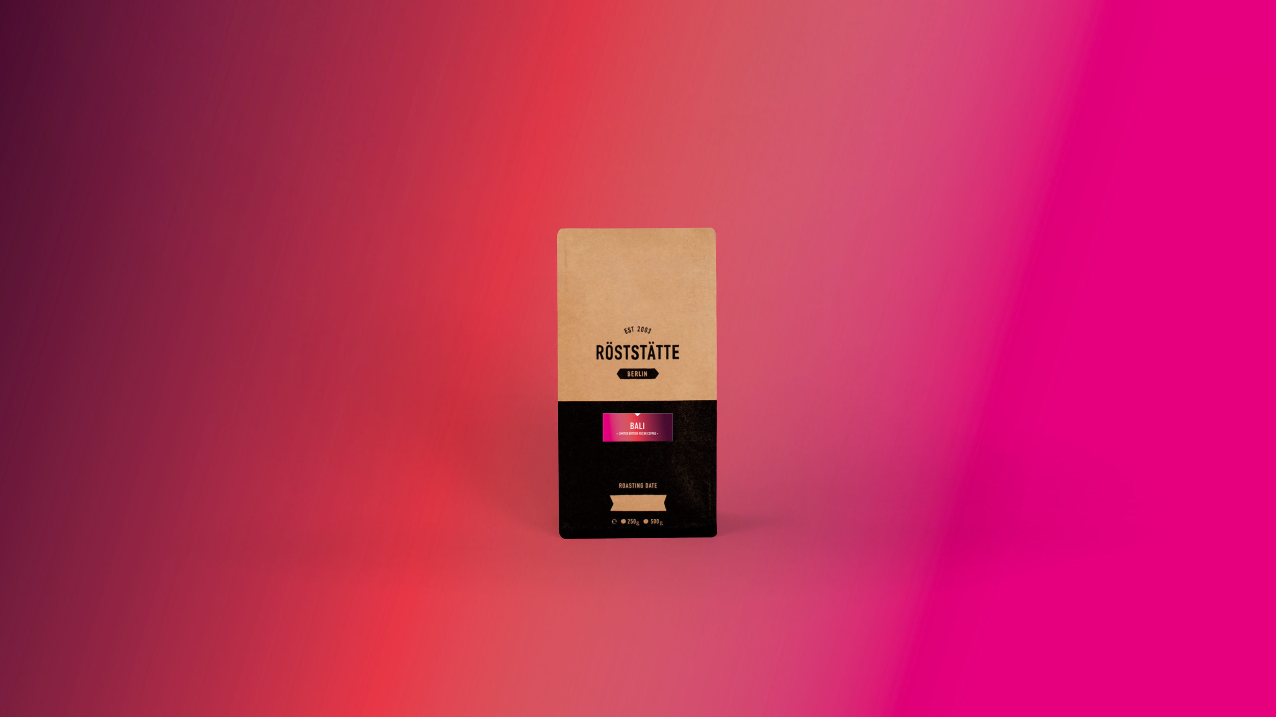 Bali - Filterkaffee packshot