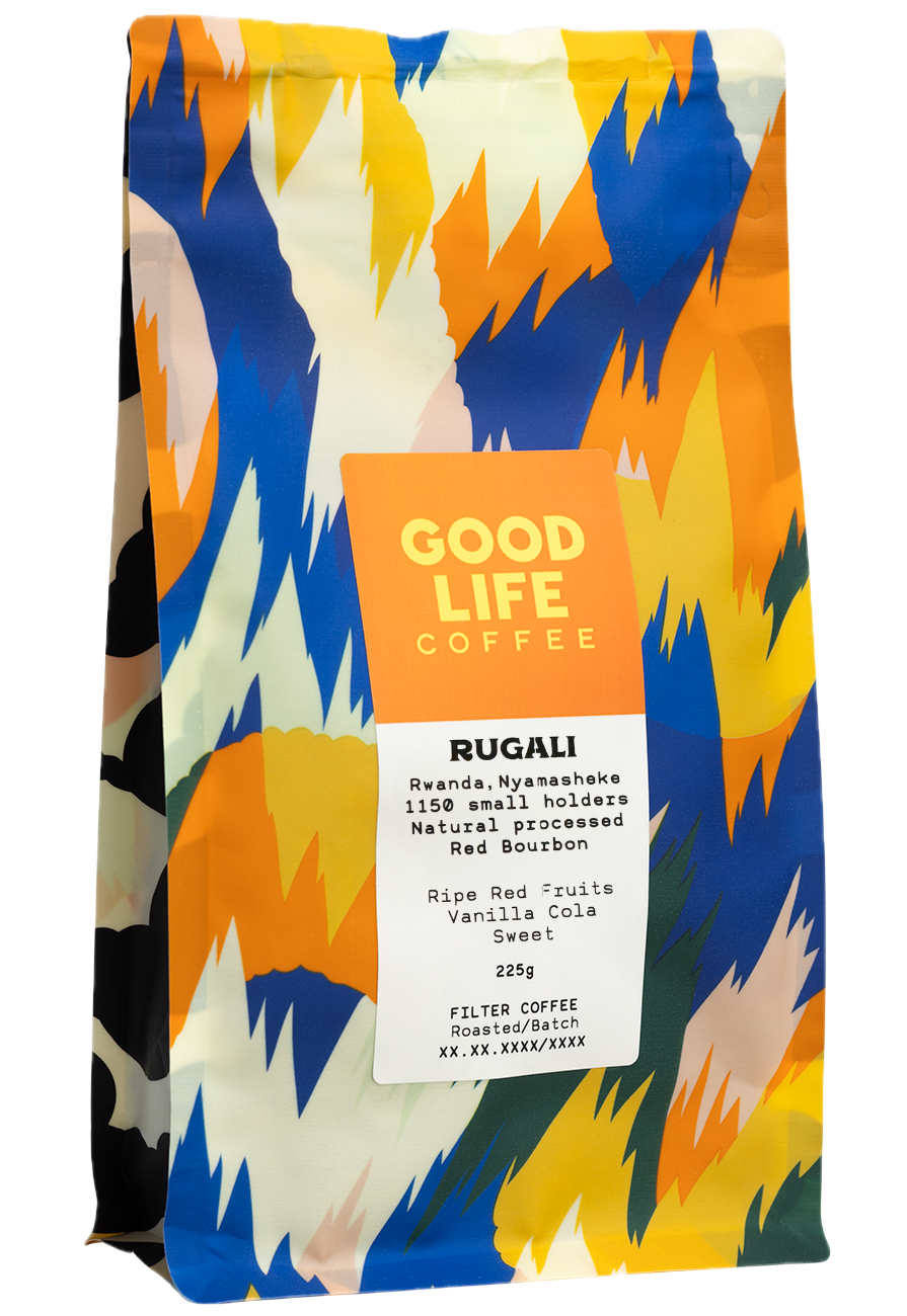 RUGALI NATURAL, RWANDA - FILTER COFFEE packshot