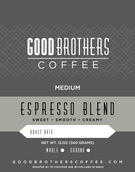 GOOD BROTHERS ESPRESSO BLEND ROASTED packshot