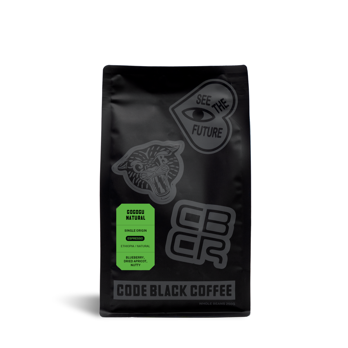 Ethiopia Gogogu Natural Espresso - Single Origin packshot