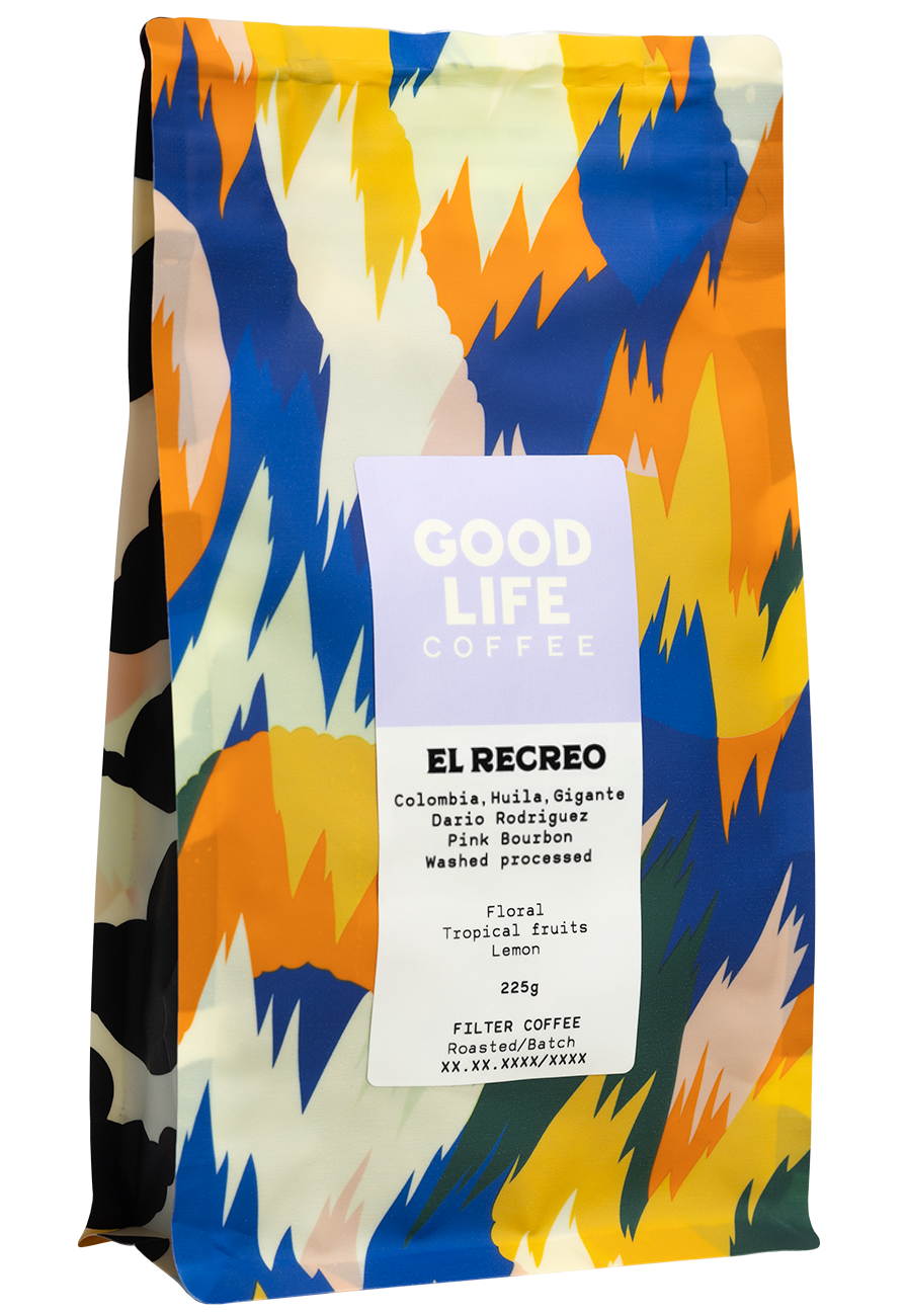 EL RECREO, PINK BOURBON, COLOMBIA - FILTER COFFEE packshot