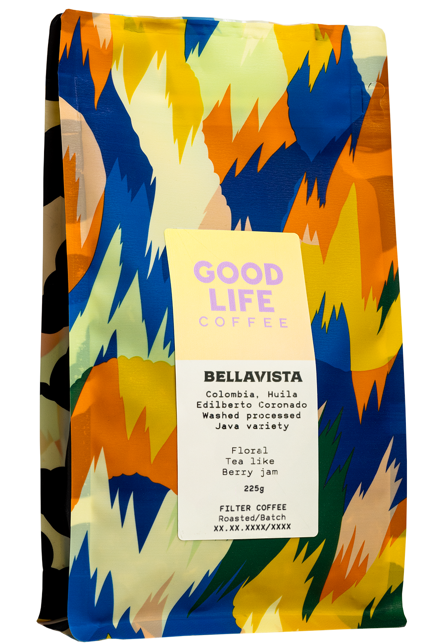 BELLAVISTA, JAVA, COLOMBIA - FILTER COFFEE packshot