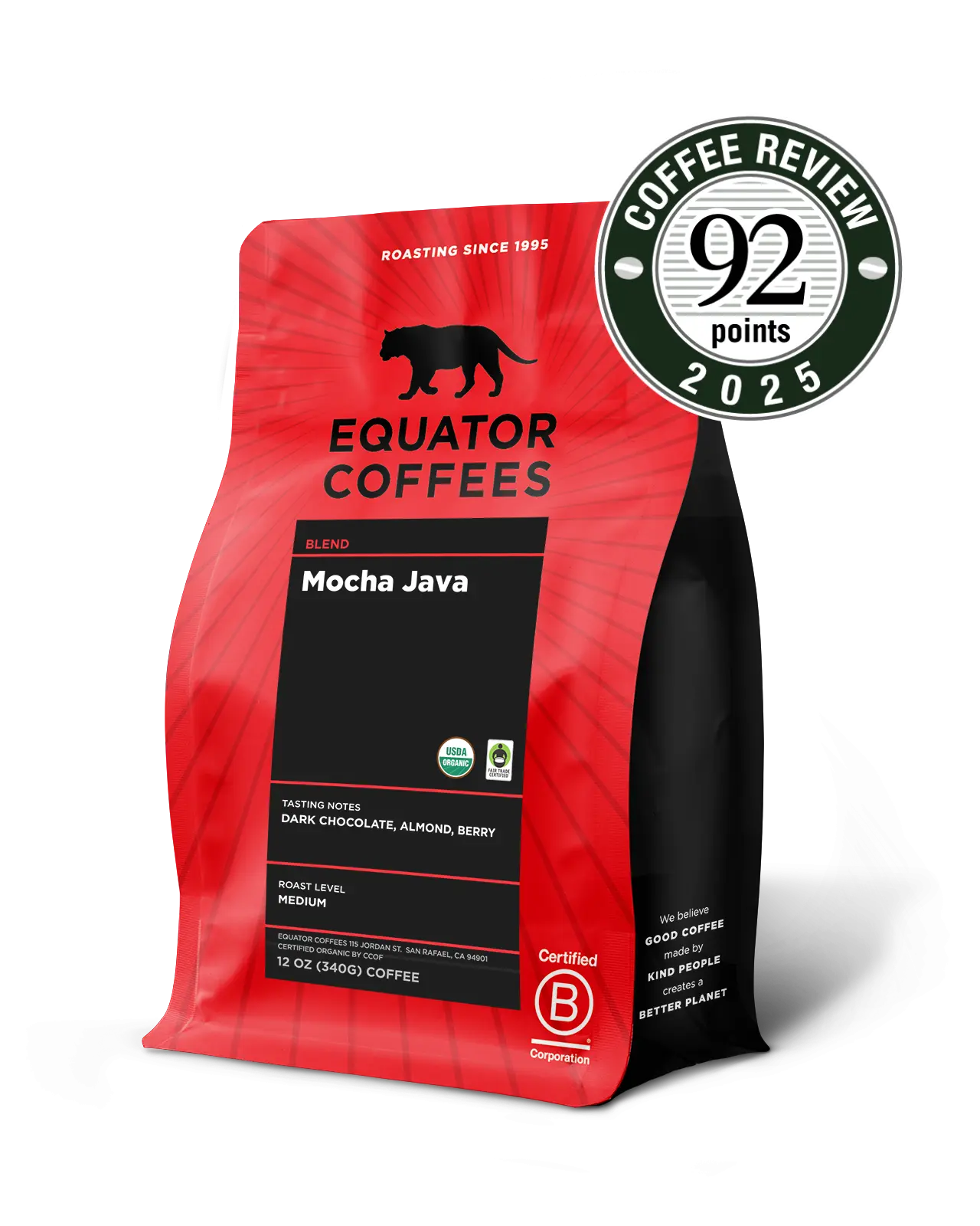 Mocha Java Blend Fair Trade Organic packshot