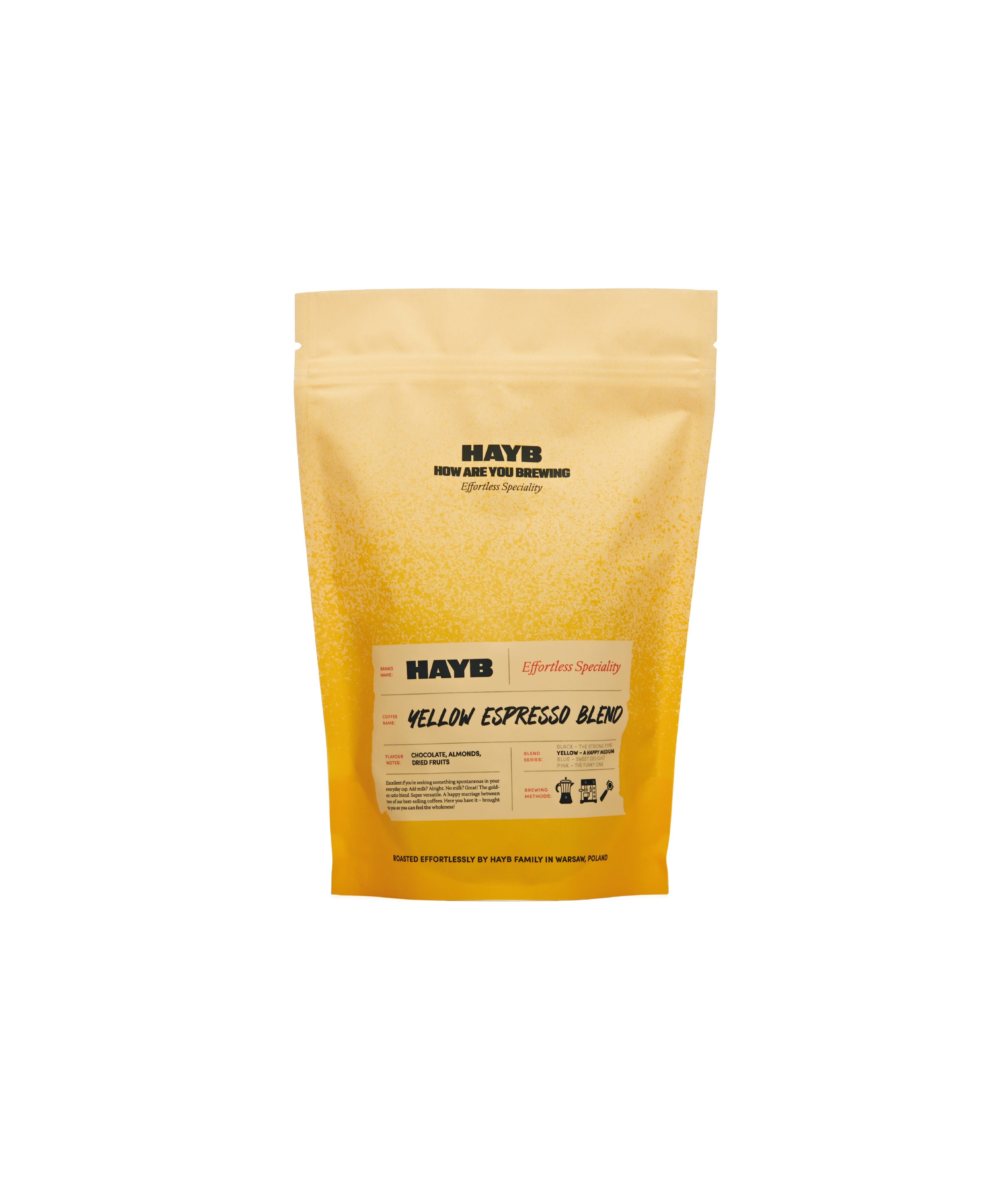 Yellow Espresso Blend packshot