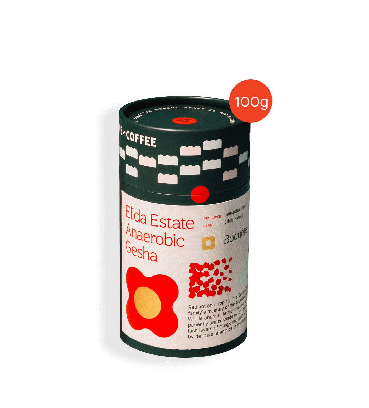 Panama Elida Estate Green Tip Gesha Anaerobic Slow Dry packshot