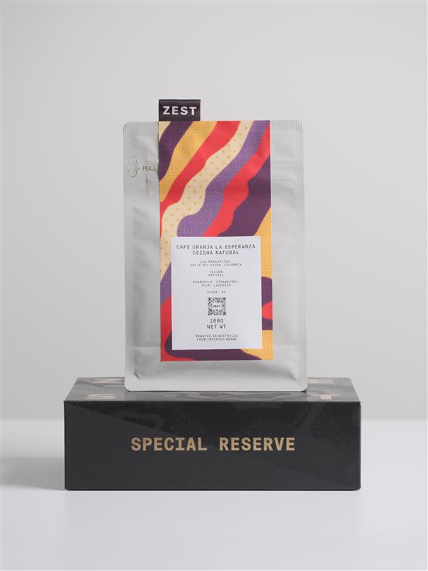 Colombia CGLE Geisha Natural packshot